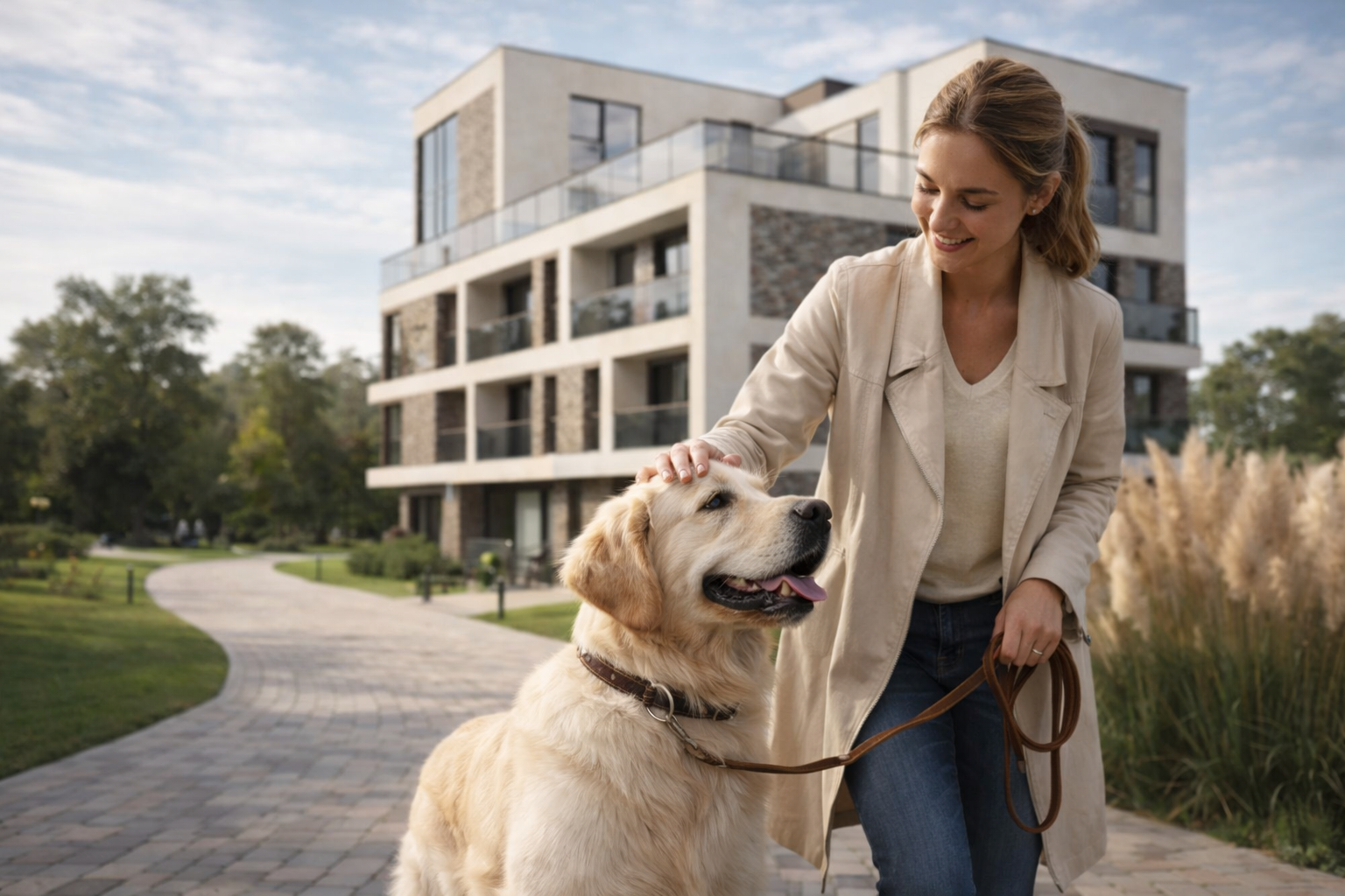 Double Royal - Kobieta z psem